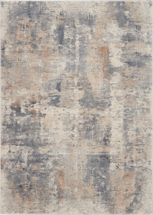 Nourison Rustic Textures RUS05 Beige/Grey Area Rug