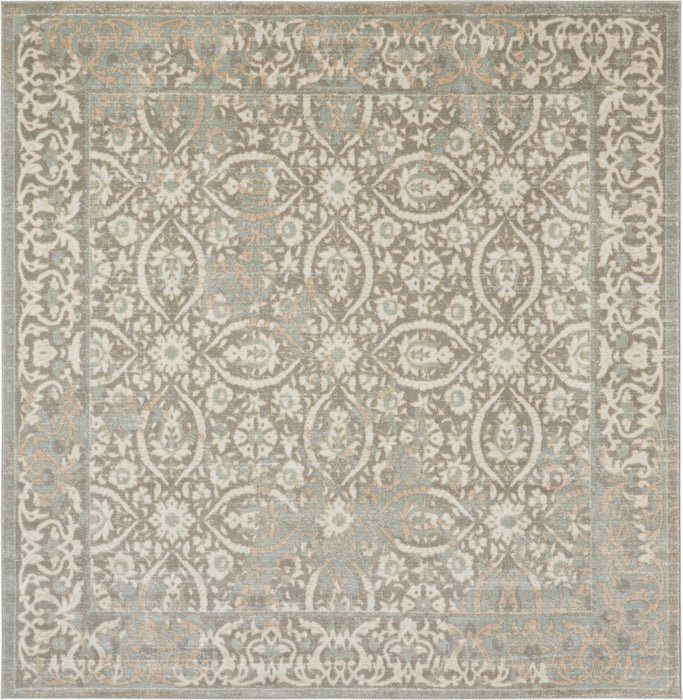 Nourison Euphoria EUP05 Grey Area Rug