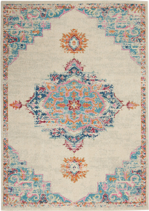 Nourison Passion PSN24 Grey/Multi Area Rug