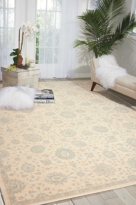 Nourison Luminance LUM06 Cream Area Rug