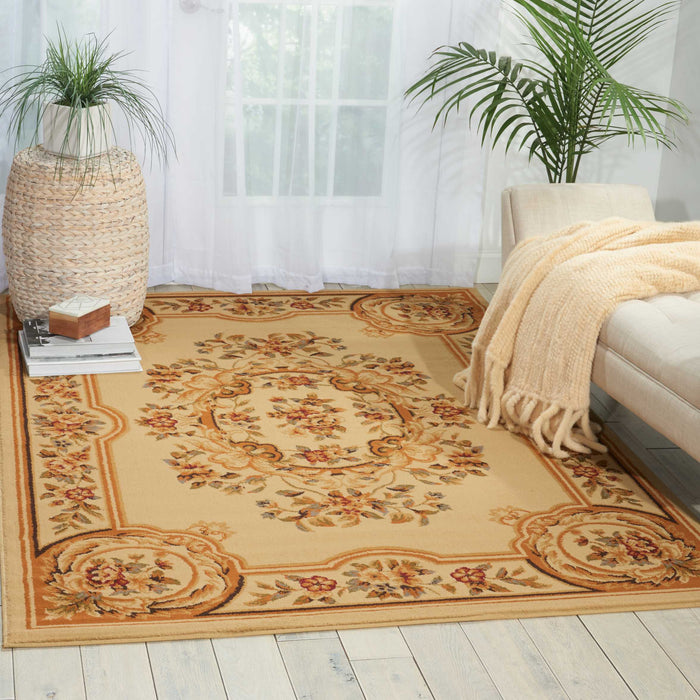 Nourison Paramount PAR37 Beige Area Rug