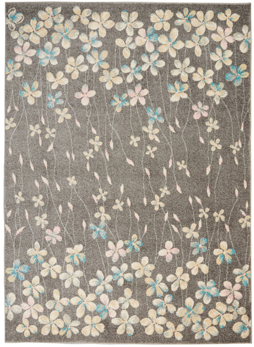 Nourison Tranquil TRA04 Grey/Beige Area Rug