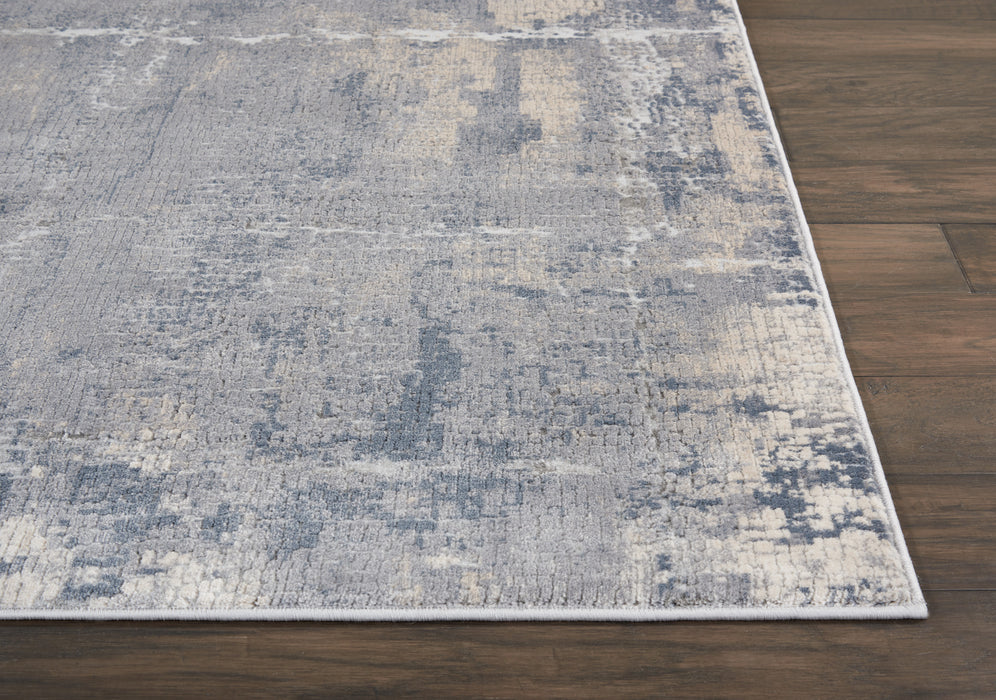 Nourison Rustic Textures RUS06 Grey/Beige Area Rug