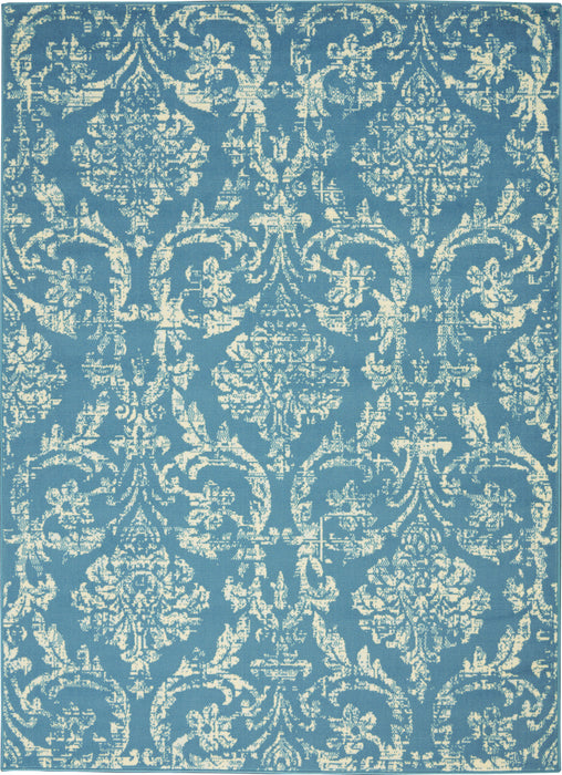 Nourison Jubilant JUB09 Blue Area Rug