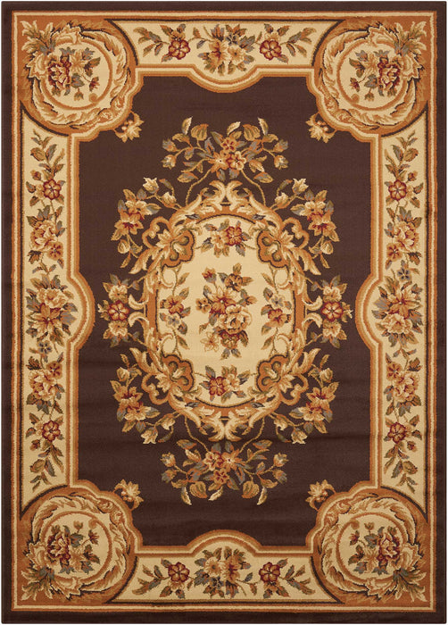 Nourison Paramount PAR37 Chocolate Area Rug