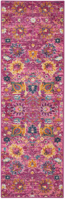 Nourison Passion PSN01 Fuchsia Area Rug