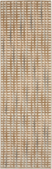 Nourison Solace SLA04 Beige/Blue Area Rug