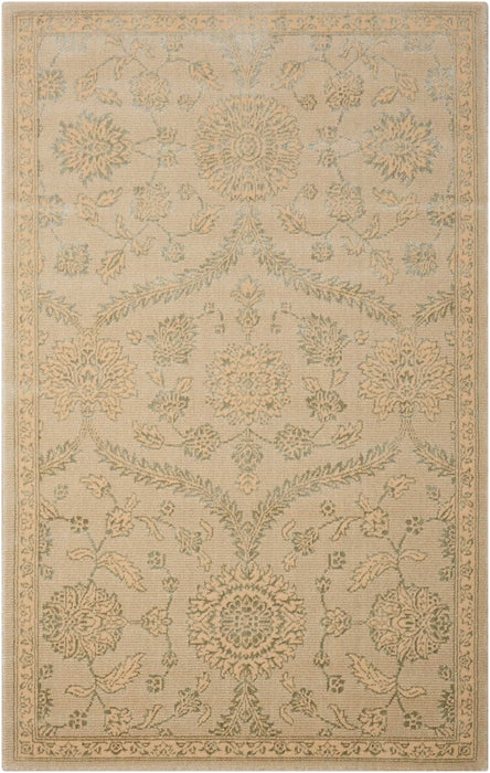 Nourison Luminance LUM04 Cream/Mint Area Rug