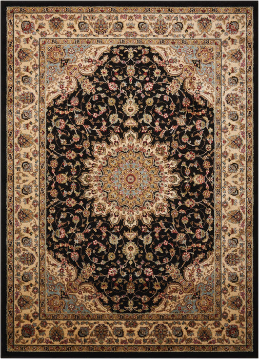 Nourison Delano DEL04 Black Area Rug