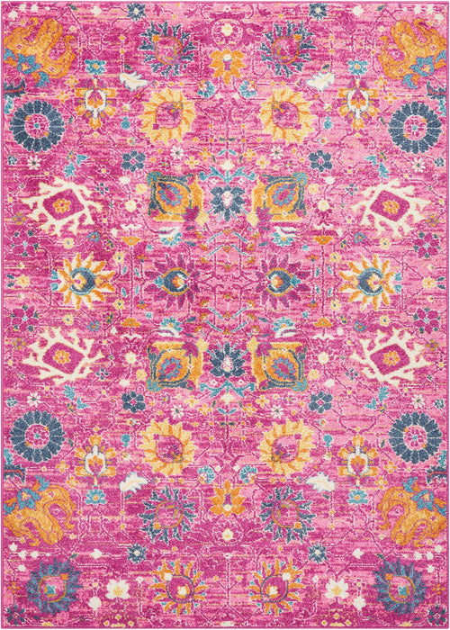 Nourison Passion PSN01 Fuchsia Area Rug