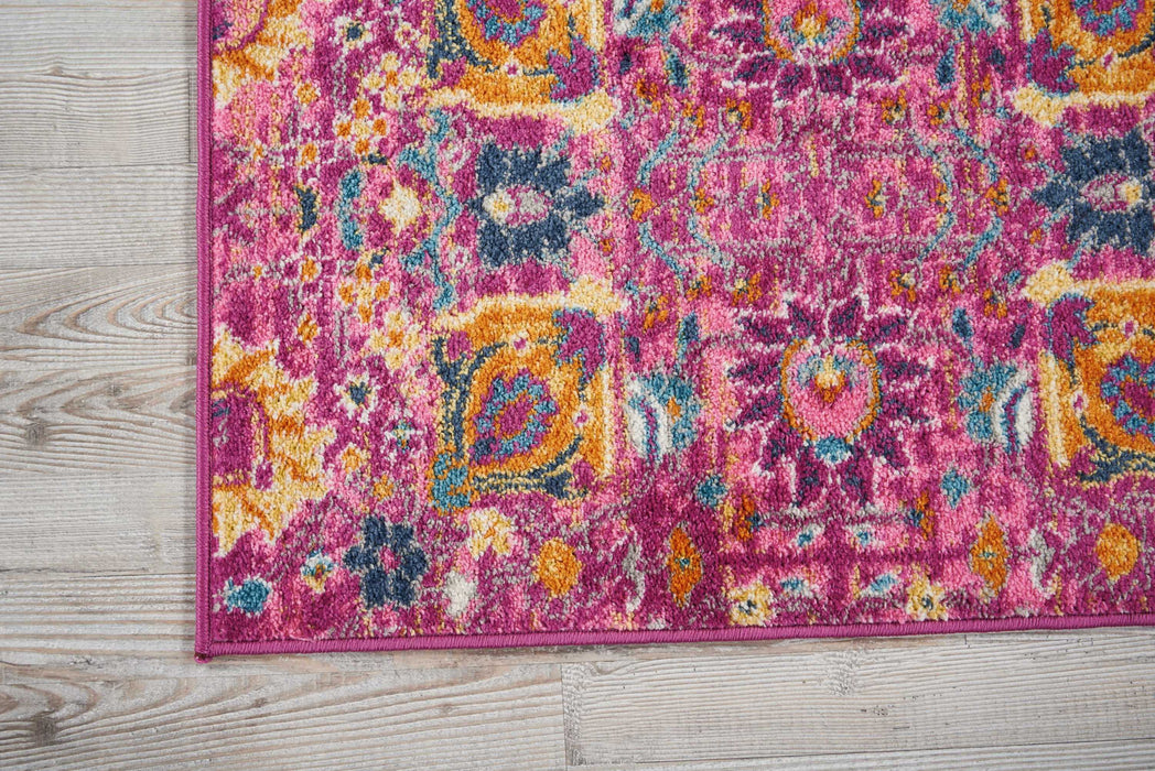 Nourison Passion PSN01 Fuchsia Area Rug