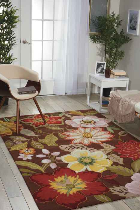 Nourison Fantasy FA18 Chocolate Area Rug