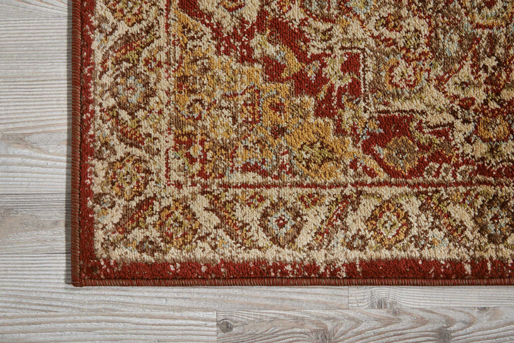 Nourison Delano DEL05 Brick Area Rug