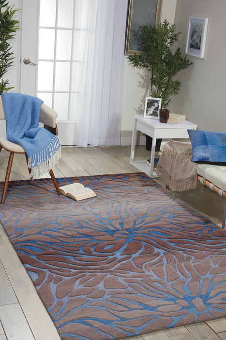 Nourison Contour CON25 Ocean Sand Area Rug