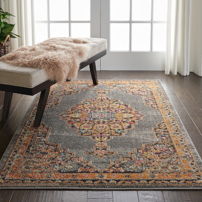 Nourison Passionate PST01 Grey Area Rug