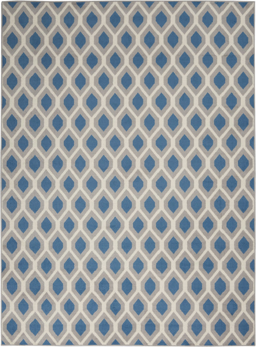 Nourison Grafix GRF22 Blue Area Rug