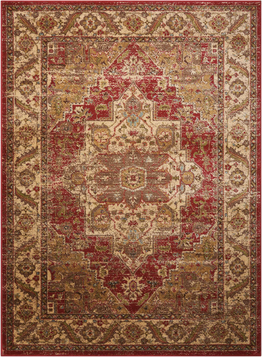 Nourison Delano DEL05 Brick Area Rug