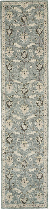 Nourison Jazmine JAZ02 Seafoam Area Rug