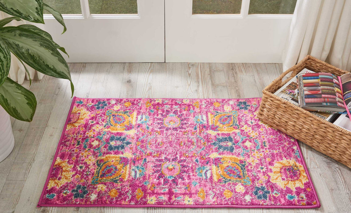 Nourison Passion PSN01 Fuchsia Area Rug