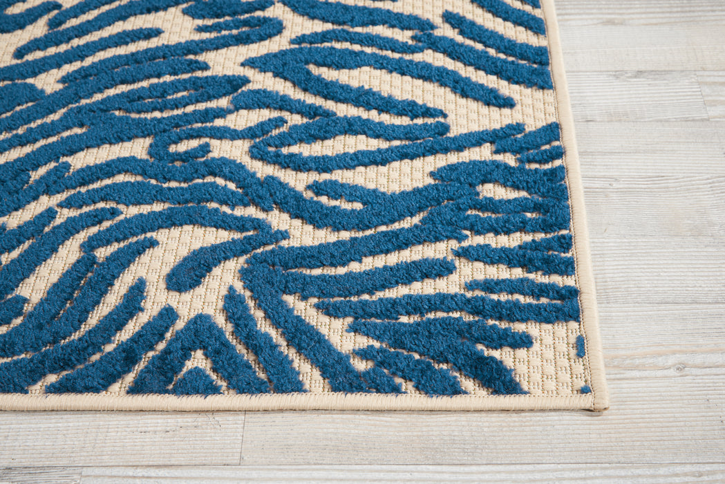 Nourison Aloha ALH04 Navy Area Rug