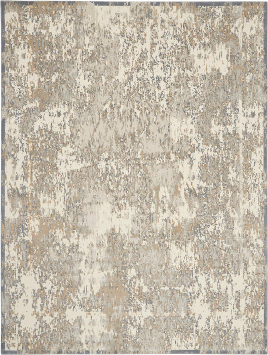 Nourison Sahara KI392 Ivory/Silver Area Rug