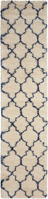 Nourison Amore AMOR2 Ivory/Blue Area Rug