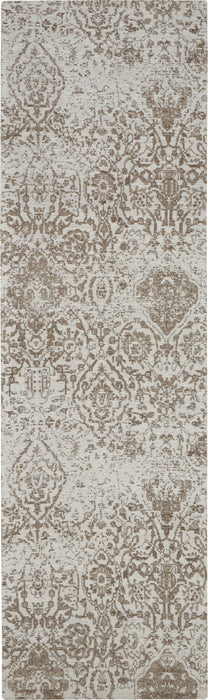 Nourison Damask DAS06 Ivory Area Rug