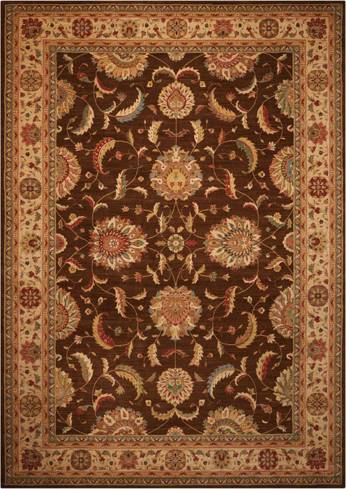 Nourison Living Treasures LI04 Brown Area Rug