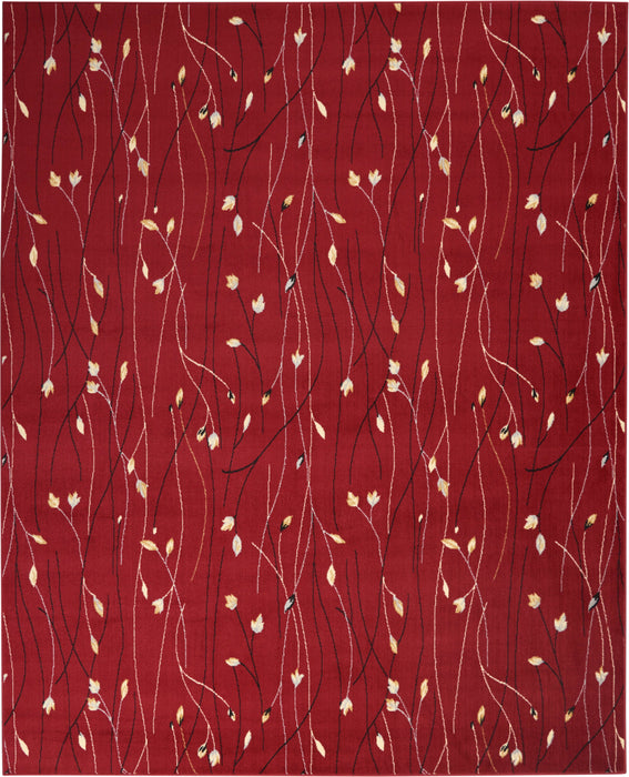 Nourison Grafix GRF15 Red Area Rug