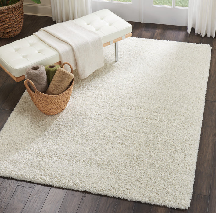 Nourison Malibu Shag MSG01 Ivory Area Rug