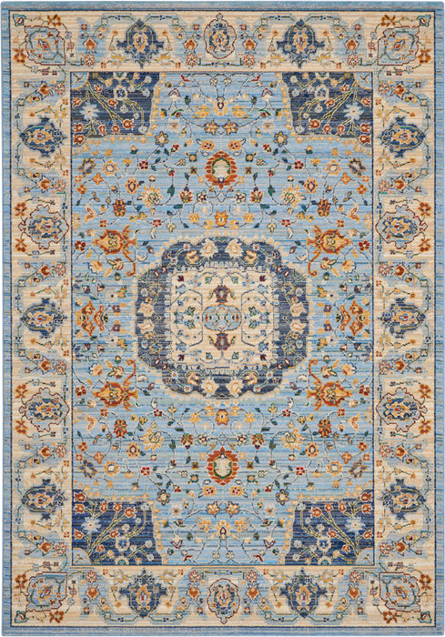 Nourison Majestic MST03 Light Blue Area Rug