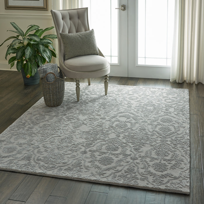 Nourison Opaline OPA15 Taupe Area Rug