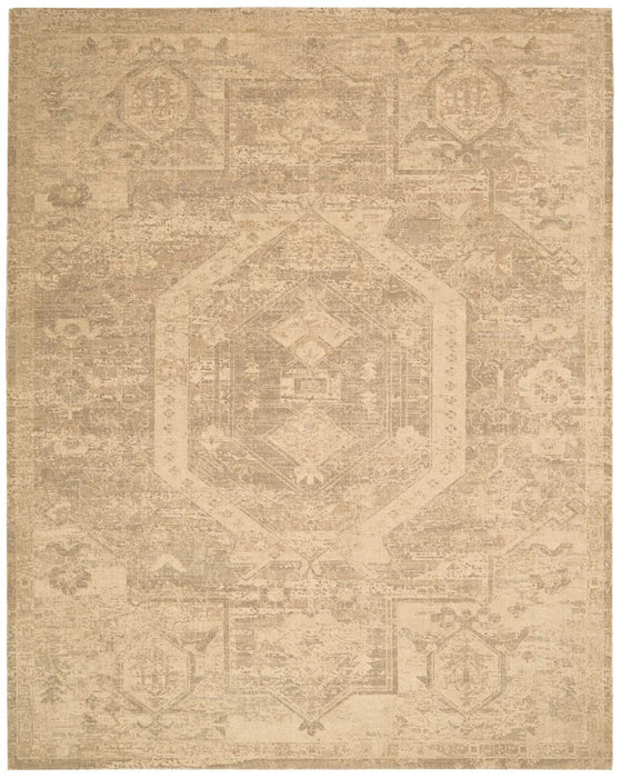 Nourison Silken Allure SLK15 Sand Area Rug