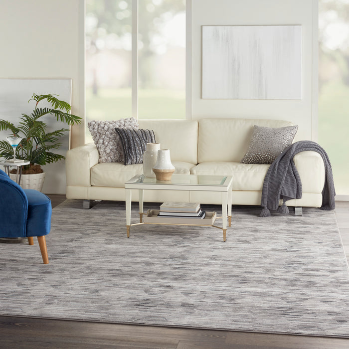 Nourison MA90 Uptown UPT01 Grey/Ivory Area Rug