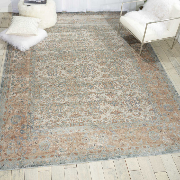 Nourison Malta MAI09 Slate Area Rug