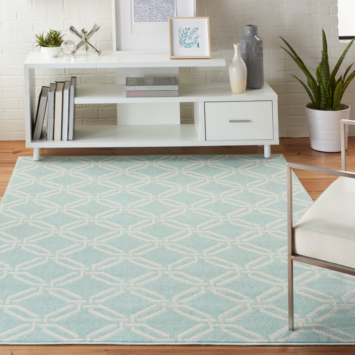 Nourison Jubilant JUB17 Green Area Rug