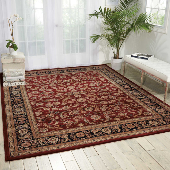 Nourison 2000 2002 Burgundy Area Rug