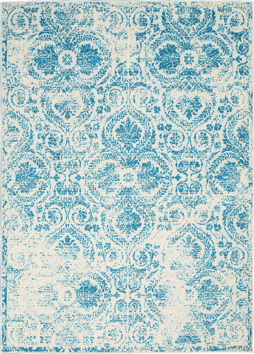 Nourison Jubilant JUB05 Blue Area Rug