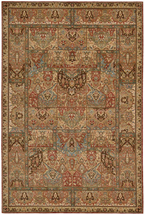 Nourison Living Treasures LI02 Multicolor Area Rug