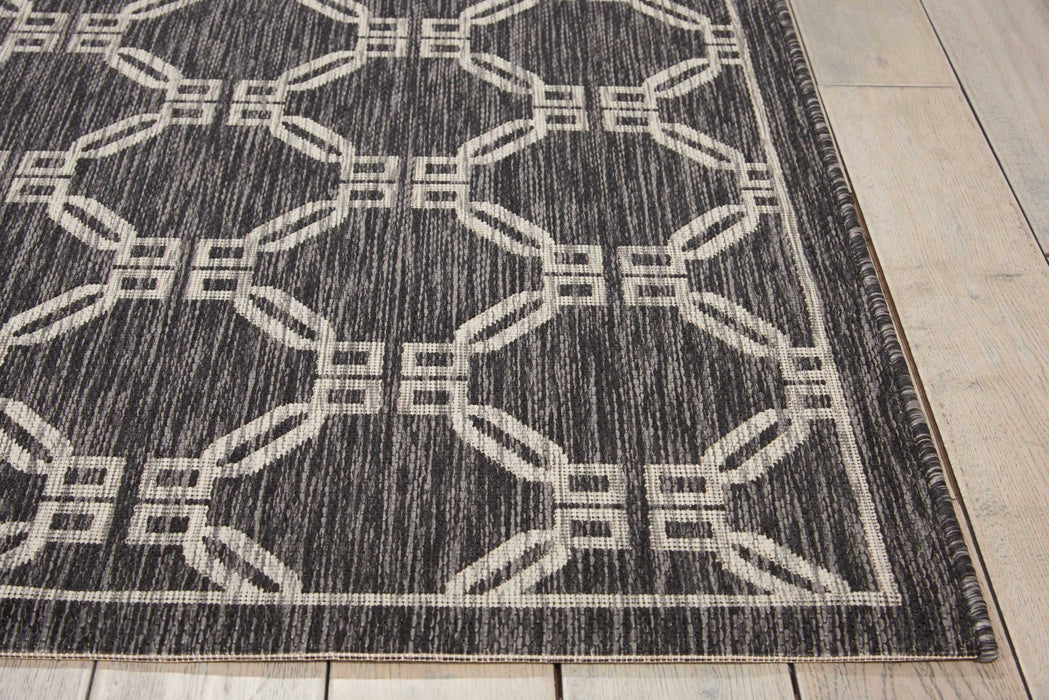 Nourison Garden Party GRD02 Charcoal Area Rug