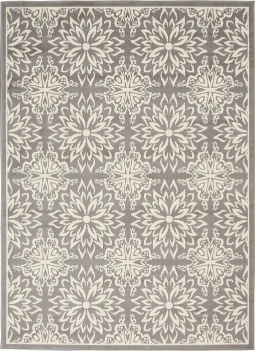 Nourison Jubilant JUB06 Ivory/Grey Area Rug