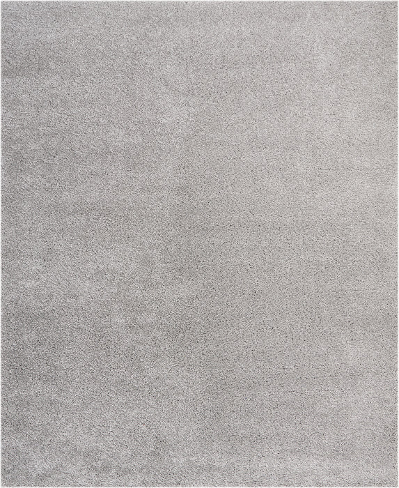 Nourison Malibu Shag MSG01 Silver Grey Area Rug