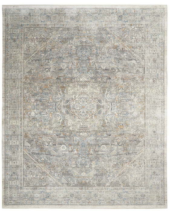 Nourison Starry Nights STN02 Cream Grey Area Rug