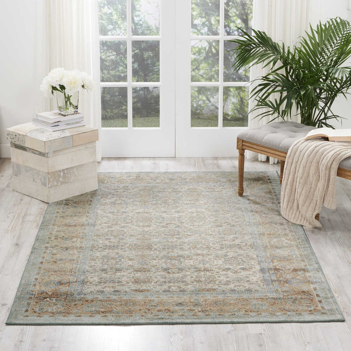 Nourison Malta MAI09 Slate Area Rug