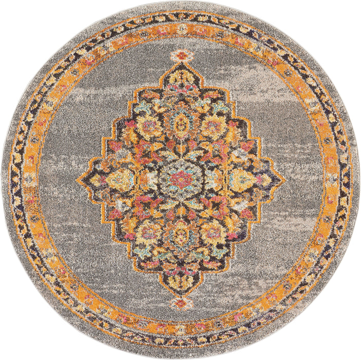 Nourison Passionate PST01 Grey Area Rug