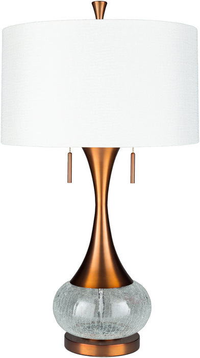 Livabliss Karval LMP-1075 Updated Traditional Clear Table Lamp