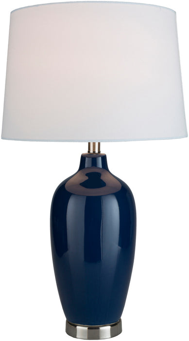 Livabliss Lyle LYE-001 Traditional Navy Table Lamp