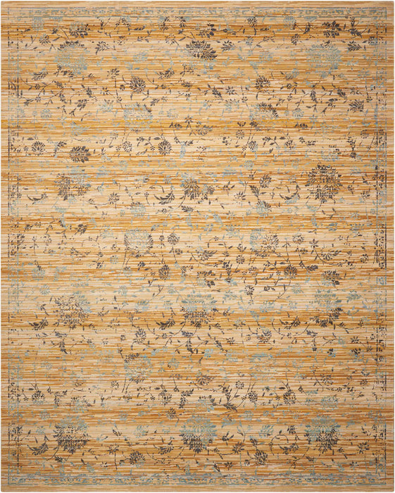 Nourison Rhapsody RH013 Caramel/Cream Area Rug