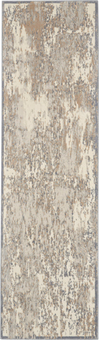 Nourison Sahara KI392 Ivory/Silver Area Rug