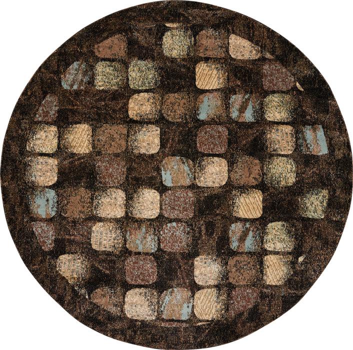 Nourison Modesto MDS01 Charcoal Area Rug